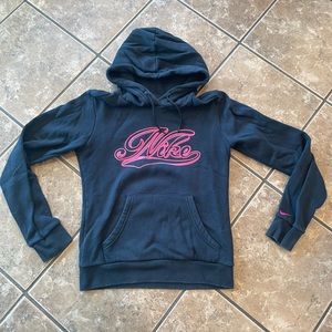 Black Nike Sweatshirt Hoodie Size Small